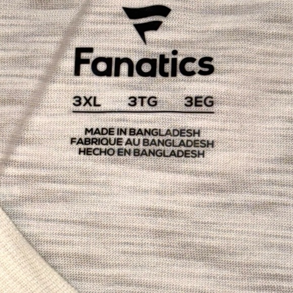 NWT FANATICS St. Louis Cardinals White/Light Blue Slub Raglan V-Neck T-Shirt 3XL - Picture 7 of 16